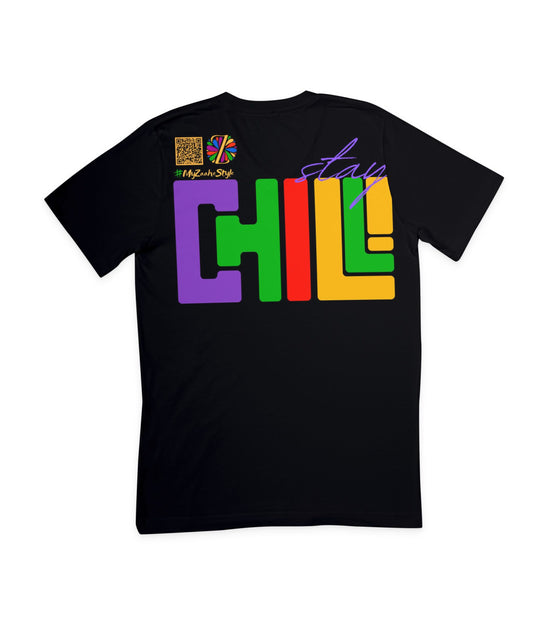 تي شيرت كبير الحجم - Stay Chill 