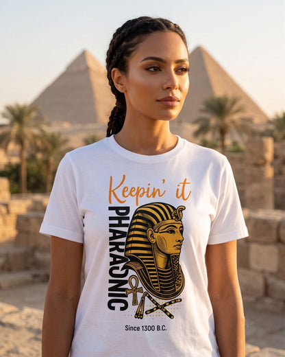 Keepin it Pharaonic - Premium Cotton T-Shirt