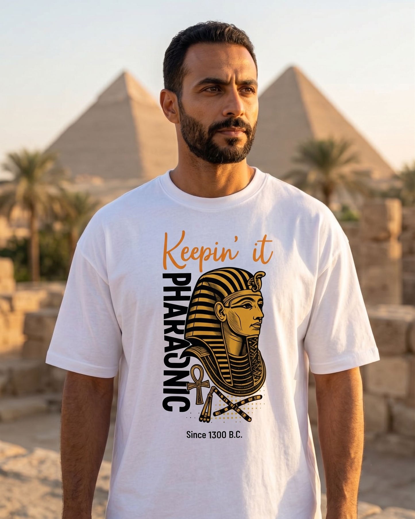 Keepin it Pharaonic - Premium Cotton T-Shirt