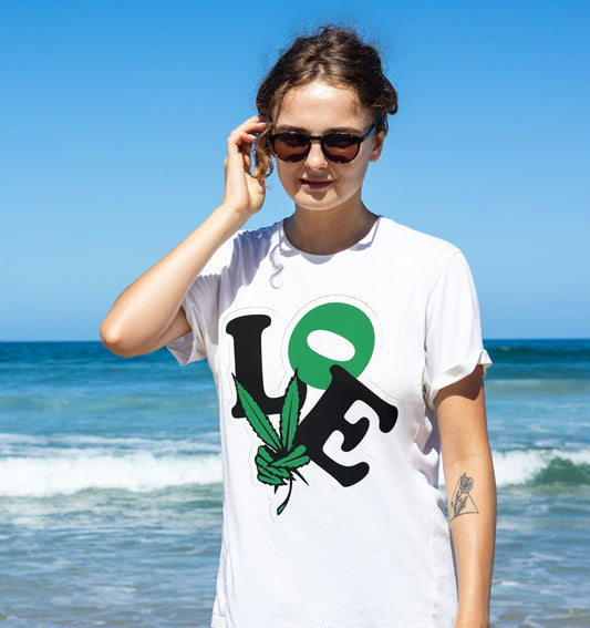 Love sign - Premium 100% Cotton t-shirt
