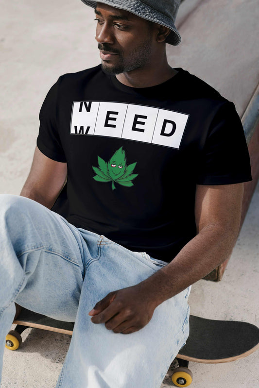 تي شيرت كبير الحجم - Need Weed