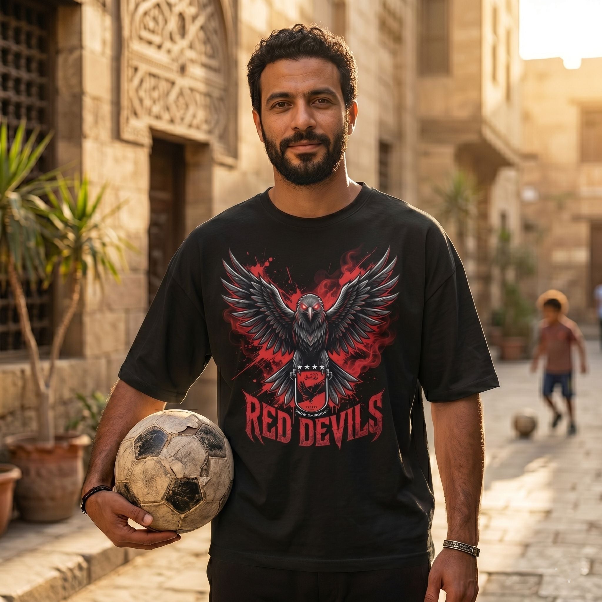 Al Ahly Red Devils - Premium Cotton T-Shirt