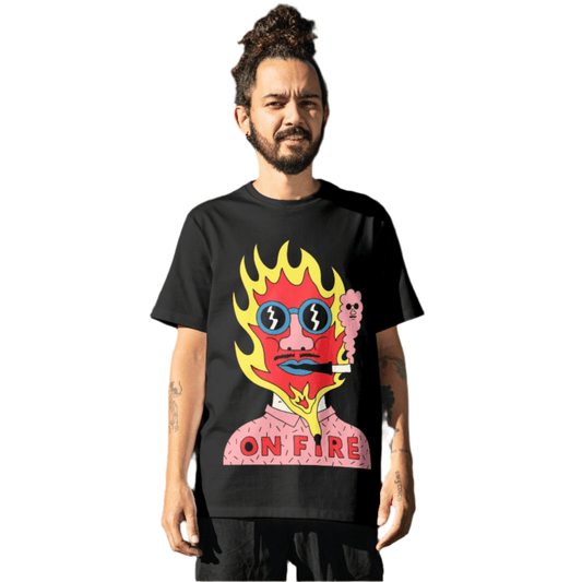 On Fire - Oversized T-Shirt